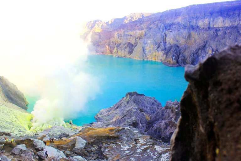 Ijen Crater Blue Fire By Car From Bali I Indonesia Impression