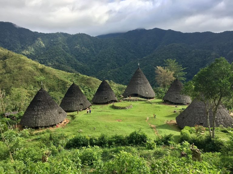 Mbaru Niang Houses in Wae Rebo Village