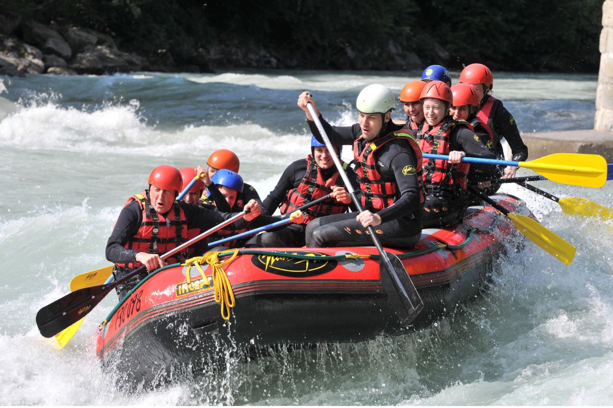 White Water Rafting on Ayung River