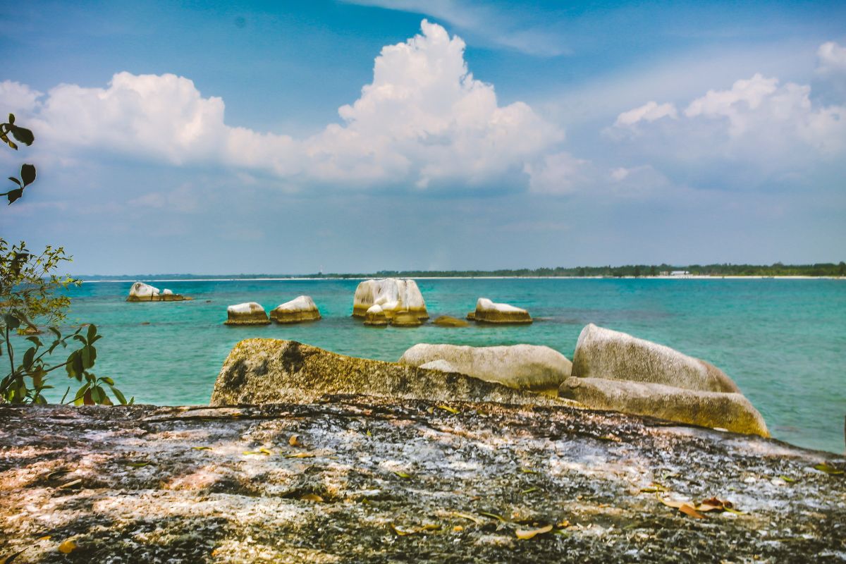 Tanjung Kelayan offers the most stunning view