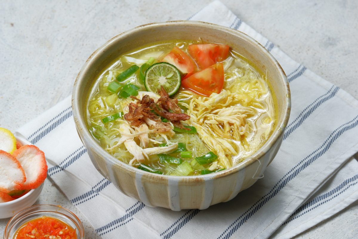 Warjo Koba soto ayam dish