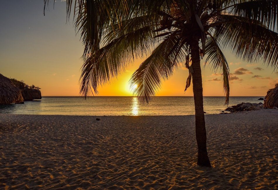 Sunset from Santai Beach