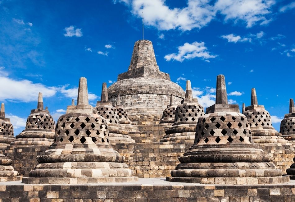Borobudur Temple in Java