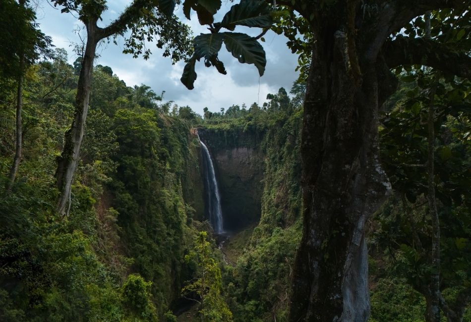 Kabut Pelangi Waterfall in East Java